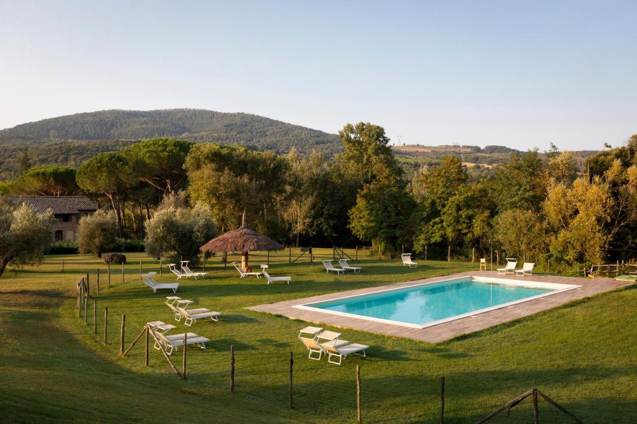 Agriturismo Villetta Di Monterufoli Monteverdi Marittimo Bagian luar foto